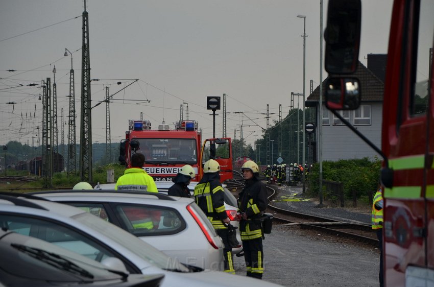 Kesselwagen undicht Gueterbahnhof Koeln Kalk Nord P049.JPG